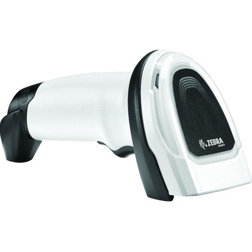 Zebra DS8108 Handheld Barcode Scanner - Cable Connectivity - 1D, 2D - Imager - Nova White (Fleet Network)