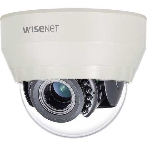 Wisenet HCD-6080R 2 Megapixel Indoor/Outdoor Full HD Surveillance Camera - Color - Dome - 65 ft (19.81 m) Infrared Night Vision - 1920 (Fleet Network)