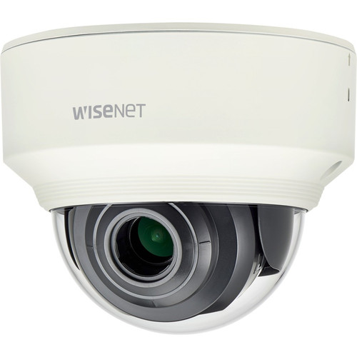 Wisenet XND-L6080V 2 Megapixel Indoor Full HD Network Camera - Color, Monochrome - Dome - H.265, H.264, MJPEG, H.264/MPEG-4 AVC - 1920 (Fleet Network)