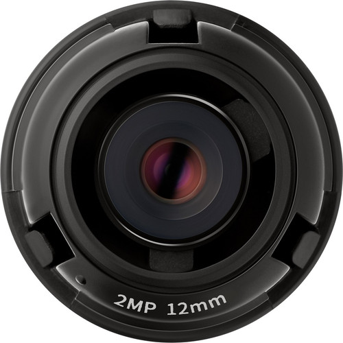 Wisenet SLA-2M1200P - 12 mmf/2 - Fixed Lens for M12-mount - Designed for Surveillance Camera - 1.40" (35.50 mm) Diameter (Fleet Network)