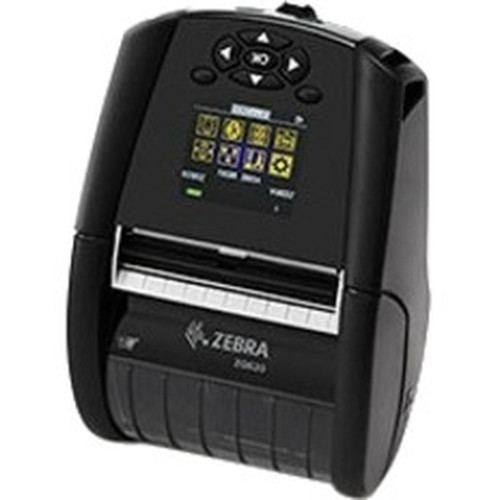 Zebra ZQ620 Mobile Direct Thermal Printer - Monochrome - Portable - Receipt Print - USB - Bluetooth - Battery Included - 32 81280 - ZQ62-AUWB000-00