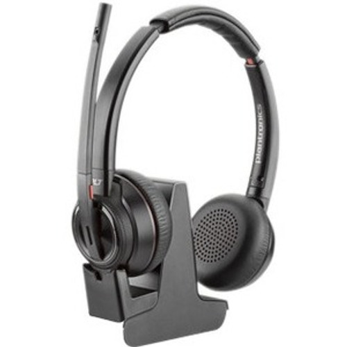 Plantronics Savi 8200 W8220 Spare Headset - Stereo - Wireless - Bluetooth/DECT 6.0 - 590 ft - 20 Hz - 20 kHz - Over-the-head - - - - (Fleet Network)