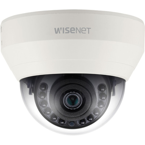 Wisenet HCD-6020R HD Surveillance Camera - Color - Dome - 65.62 ft (20 m) - 1920 x 1080 - 4 mm Fixed Lens - CMOS - Wall Mount (Fleet Network)