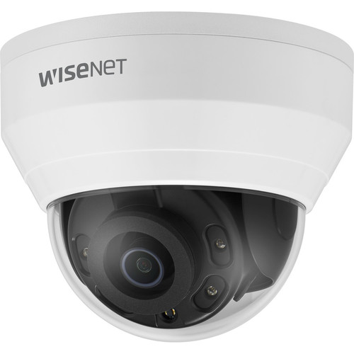 Wisenet QND-8010R 5 Megapixel Network Camera - Color - Dome - 65.62 ft (20 m) Infrared Night Vision - H.265, H.264, MJPEG, H.264M, - x (Fleet Network)