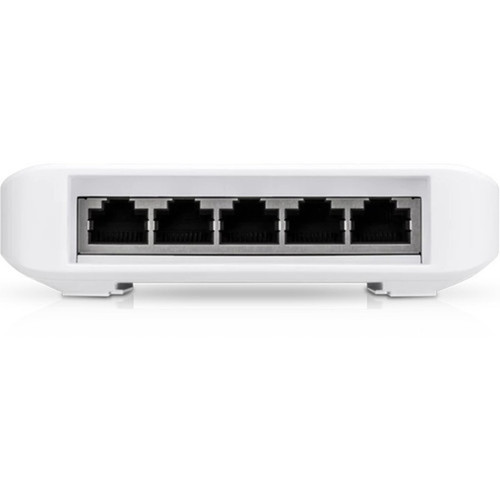 Ubiquiti 5-Port Layer 2 Gigabit Switch With PoE Support - 5 Ports - 2 Layer Supported - Twisted Pair - Desktop Wall Mountable Pole - USW-FLEX