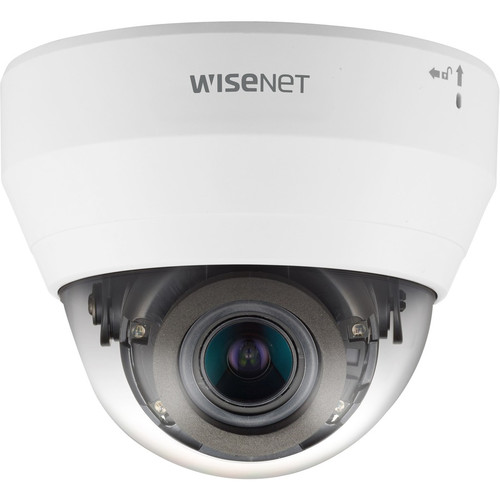 Wisenet QND-6082R 2 Megapixel Full HD Network Camera - Monochrome, Color - Dome - 65.62 ft (20 m) Infrared Night Vision - H.265, H.264 (Fleet Network)