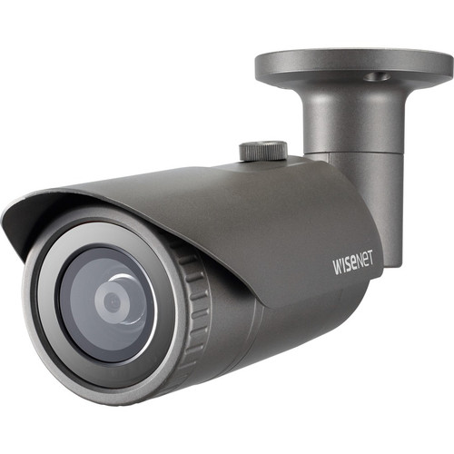 Wisenet QNO-8020R 5 Megapixel Outdoor Network Camera - Color, Monochrome - Bullet - 82.02 ft (25 m) Infrared Night Vision - H.264, - x (Fleet Network)