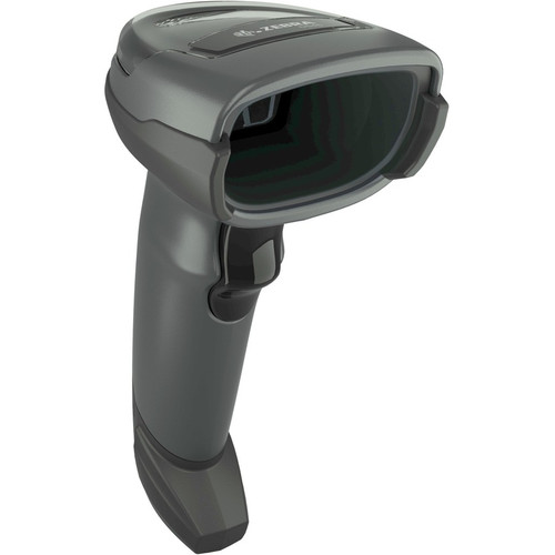 Zebra DS4608-HD Barcode Scanner Kit - Cable Connectivity - 1D, 2D - Imager - Single Pass - EAS, USB - Twilight Black - Stand Included (Fleet Network)