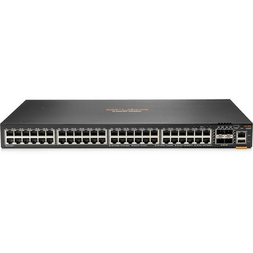 Aruba 6300F 48-port 1GbE and 4-port SFP56 Switch - 48 Ports - Manageable - 3 Layer Supported - Modular - 4 SFP Slots - 74 W Power - - JL667AABA
