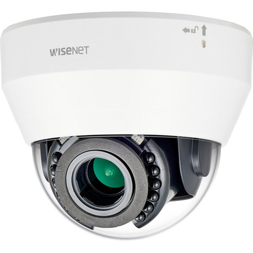 Wisenet LND-6012R 2 Megapixel Indoor Full HD Network Camera - Color Monochrome - Dome - 6562 ft 20 m Infrared Night Vision - MJPEG LND-6012R