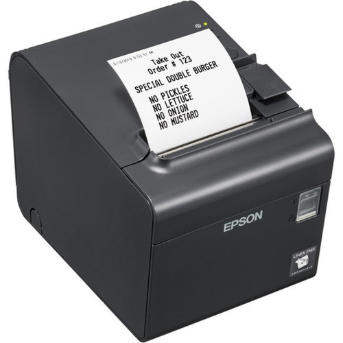 Epson TM-L90II LFC Desktop Direct Thermal Printer - Monochrome - LabelReceipt Print - USB - Serial - 315 Print Width - 669 ins - C31C412A7211