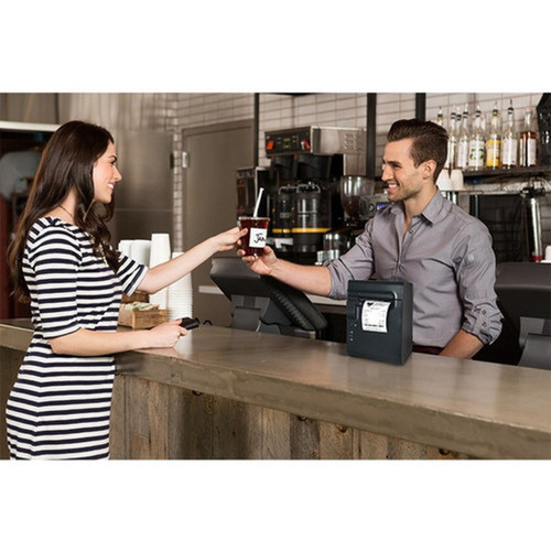 Epson TM-L90II LFC Desktop Direct Thermal Printer - Monochrome - LabelReceipt Print - USB - Serial - 315 Print Width - 669 ins - C31C412A7211