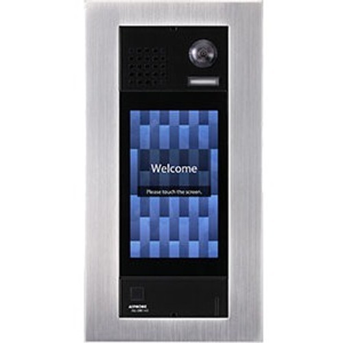 Aiphone IP Video Entrance Station - 7" Touchscreen TFT LCDFull-duplexStainless Steel - Commercial Building, Parking Lot, Door Entry (Fleet Network)