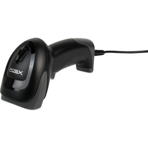 POS-X Ion Linear 995ED048100333 Handheld Barcode Scanner - Cable Connectivity - 270 scans - 1550 39370 mm Scan Distance - 1D - - 995ED048100333