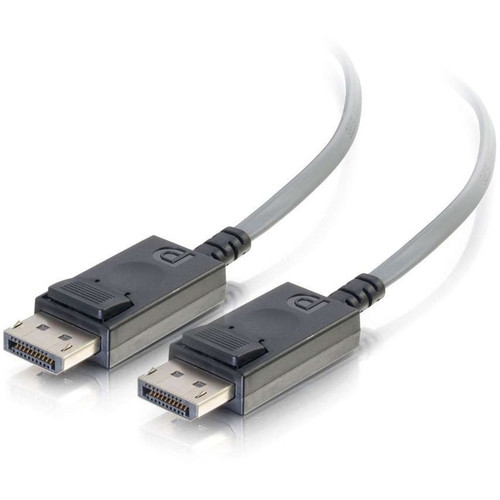 C2G 100ft DisplayPort Active Optical Cable (AOC) 4K 60Hz - Plenum CMP (TAA) - 100 ft Fiber Optic A/V Cable for Audio/Video Device - 1 (Fleet Network)