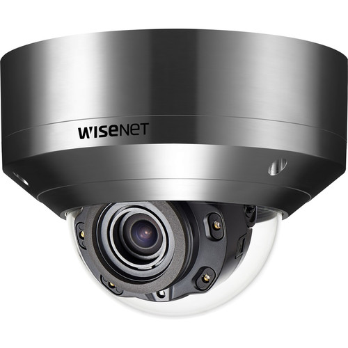 Wisenet XNV-8080RSA 5 Megapixel HD Network Camera - Color, Monochrome - Dome - 164.04 ft (50 m) - H.264, H.265, MJPEG - 2560 x 1920 - (Fleet Network)