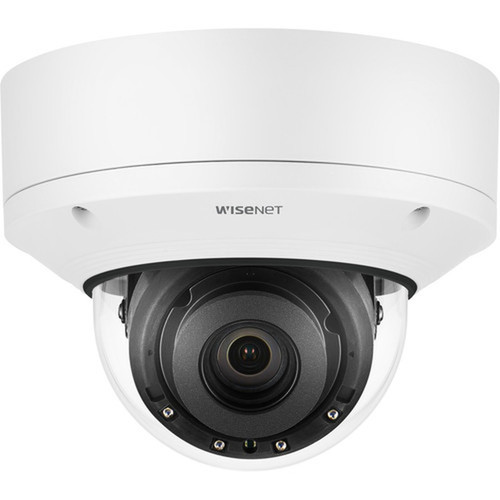 Wisenet XND-9082RV Indoor HD Network Camera - Color Monochrome - Dome - 13123 ft 40 m - H265 H264 MJPEG - 3840 x 2160 - 28 mm XND-9082RV