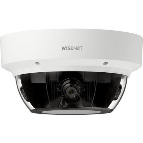 Hanwha Techwin PNM-9002VQ Network Camera - Color - Dome - H265 H264 MJPEG H264B H264H - 2560 x 1920 - Parapet Mount Wall Pole PNM-9002VQ