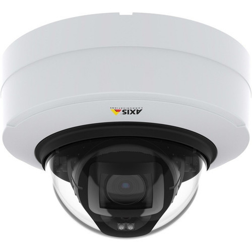 AXIS P3247-LV 5 Megapixel Network Camera - Dome - 13123 ft 40 m - H264 H265 MJPEG - 2592 x 1944 - 3 mm Varifocal Lens - 27x - 01595-001