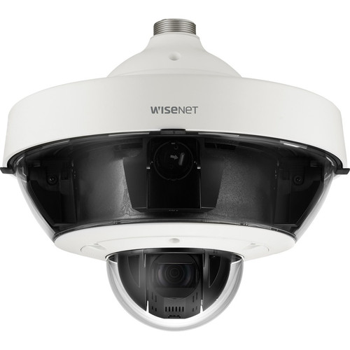 Wisenet PNM-9322VQP 2 Megapixel Outdoor Full HD Network Camera - Color - Dome - H.265, H.264, MJPEG, H.265B, H.265M, H.265H, H.264B, - (Fleet Network)