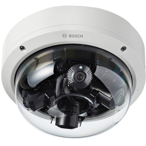 Bosch FlexiDome 12 Megapixel Network Camera - Dome - 98 ft (29.87 m) Infrared Night Vision - 3.7 mm- 7.7 mm Varifocal Lens - 2.1x - - (Fleet Network)