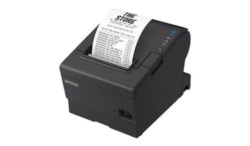 Epson C31CJ57012 OmniLink TM-T88VII Direct Thermal Receipt Printer - Monochrome - 19 69 in s - Ethernet USB Serial - Wit