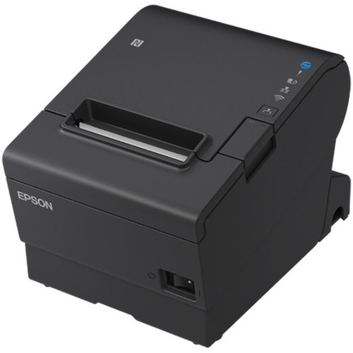 Epson OmniLink TM-T88VII Desktop Direct Thermal Printer - Monochrome - Receipt Print - Ethernet - USB - USB Host - With Cutter - Black (Fleet Network)