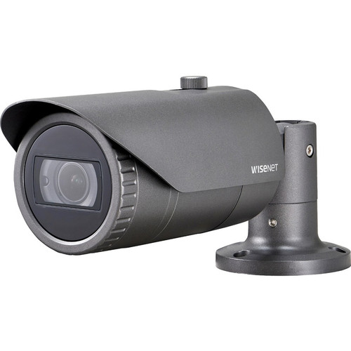 Wisenet QNO-6082R1 2 Megapixel HD Network Camera - Color - Bullet - 98.43 ft (30 m) Infrared Night Vision - H.264, MJPEG, H.265, - x - (Fleet Network)