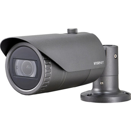 Wisenet QNO-6082R1 2 Megapixel HD Network Camera - Color - Bullet - 9843 ft 30 m Infrared Night Vision - H264 MJPEG H265 - x - QNO-6082R1
