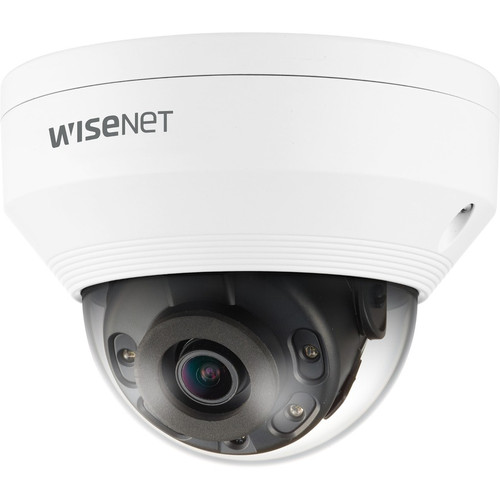 Wisenet QNV-6012R1 2 Megapixel Indoor/Outdoor Full HD Network Camera - Color - Dome - 65.62 ft (20 m) Infrared Night Vision - H.264, - (Fleet Network)