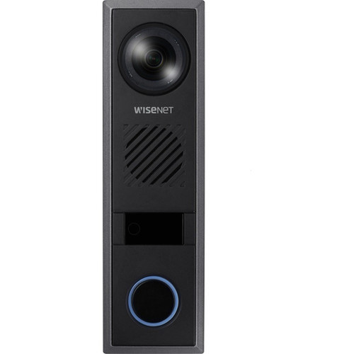 Wisenet 2MP Intercom - 2 Megapixel - CMOS - 180deg Horizontal - 114deg Vertical0 lux - Aluminum - Surveillance TID-600R