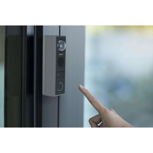 Wisenet 2MP Intercom - 2 Megapixel - CMOS - 180deg Horizontal - 114deg Vertical0 lux - Aluminum - Surveillance TID-600R