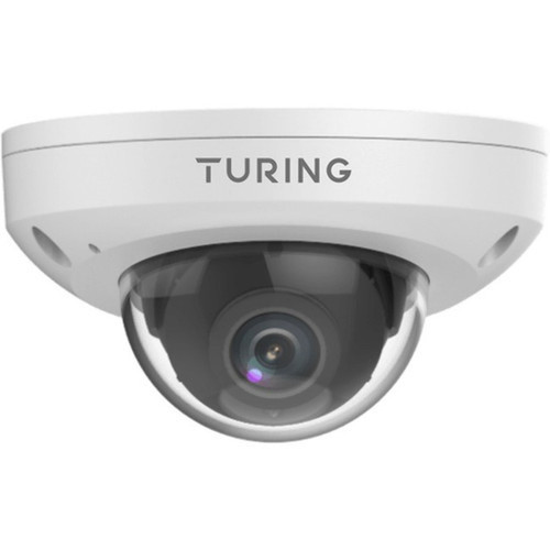 Turing Video Smart TP-MFM4M28 4 Megapixel HD Network Camera - Color - Mini Dome - 9843 ft 30 m Infrared Night Vision - Ultra 265 - TP-MFM4M28