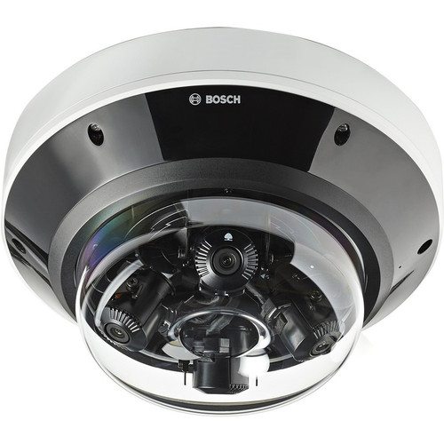 Bosch FlexiDome 20 Megapixel Outdoor HD Network Camera - Monochrome, Color - Dome - 98.43 ft (30 m) Infrared Night Vision - 3840 x - - (Fleet Network)