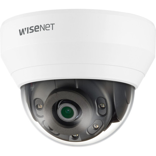 Wisenet QND-7012R 4 Megapixel Network Camera - Color - Dome - 65.62 ft (20 m) Infrared Night Vision - H.265, H.264, Motion JPEG, - x - (Fleet Network)