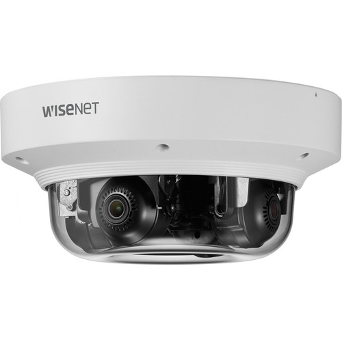 Wisenet PNM-9084QZ1 8 Megapixel Full HD Network Camera - Color - Dome - TAA Compliant - H.265, H.264, MJPEG, H.265M, H.265B, H.265H, - (Fleet Network)