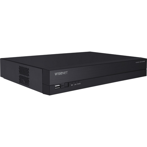 Wisenet ARN-410S 4 Channel NVR - 2 TB HDD - Network Video Recorder - HDMI - 4K Recording (Fleet Network)