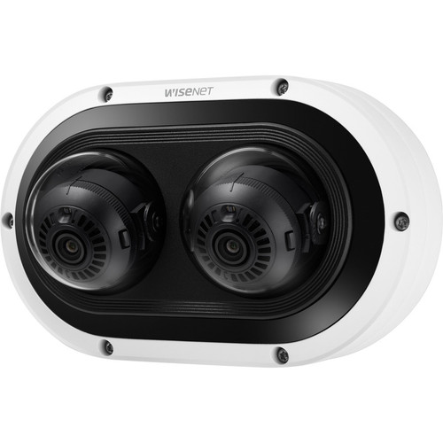 Wisenet PNM-7082RVD 2 Megapixel Outdoor Full HD Network Camera - Color - Dome - TAA Compliant - 82.02 ft (25 m) Infrared Night Vision (Fleet Network)