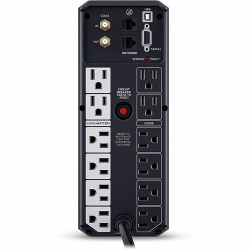 CyberPower Intelligent LCD UPS CP1350AVRLCD3 1350VA Mini-tower UPS - Mini-tower - AVR - 8 Hour Recharge - 4 Minute Stand-by - 120 V AC CP1350AVRLCD3