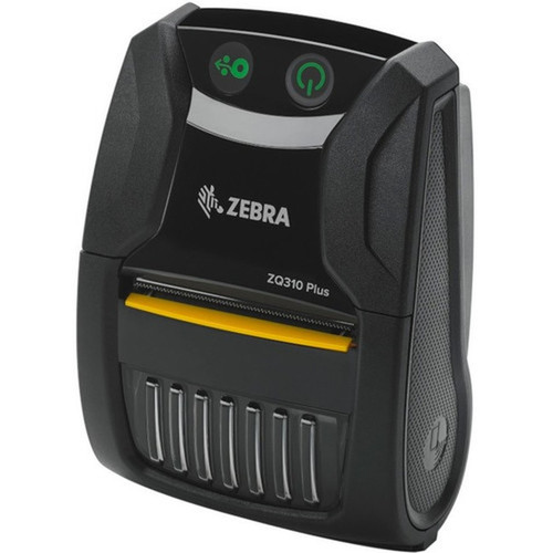 Zebra ZQ310 Plus Mobile Industrial Direct Thermal Printer - Monochrome - LabelReceipt Print - Bluetooth - Near Field Communication - ZQ31-A0E14T0-00