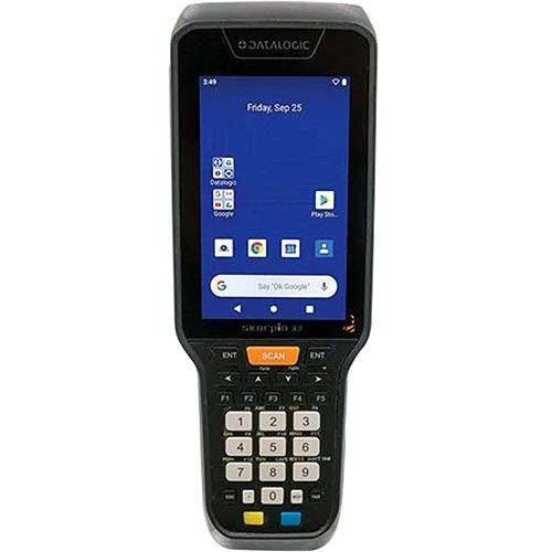 Datalogic Skorpio X5 Handheld Terminal - 3 GB RAM - 32 GB Flash - 4.3" Numeric Keyboard - Android 10 - Wireless LAN - Bluetooth - (Fleet Network)