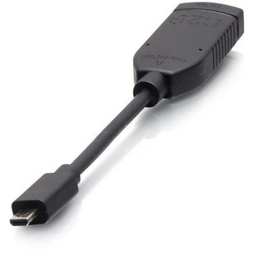 C2G Micro HDMI to HDMI Dongle Adapter Converter - MF - 1 x Micro HDMI Digital AudioVideo Male - 1 x HDMI Digital Audio Video Female C2G30068