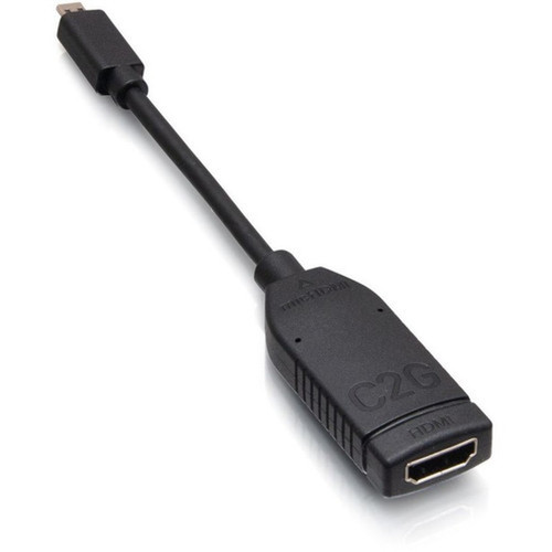 C2G Micro HDMI to HDMI Dongle Adapter Converter - MF - 1 x Micro HDMI Digital AudioVideo Male - 1 x HDMI Digital Audio Video Female C2G30068