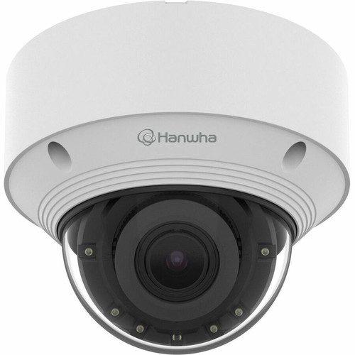 Hanwha QNV-C9083R 8 Megapixel 4K Network Camera - Color - Dome - 98.43 ft (30 m) Infrared Night Vision - H.265, H.264, MJPEG, H.265M, (Fleet Network)