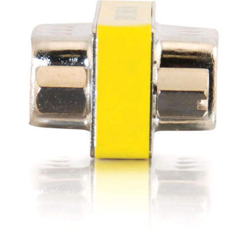 C2G DB-9 Mini Gender Changer - 1 Pack - 1 x 9-pin DB-9 Serial Male - 1 x 9-pin DB-9 Serial Male - Silver Yellow 02782