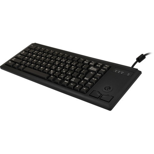 CHERRY COMPACT USB KEYBOARD - USB - Black G84-4420LUBEU-2