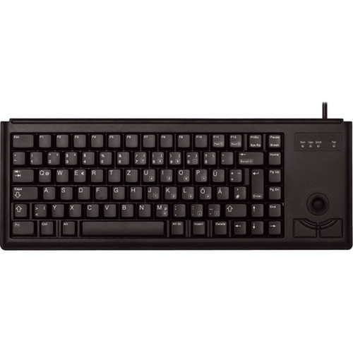 CHERRY COMPACT USB KEYBOARD - USB - Black G84-4420LUBEU-2
