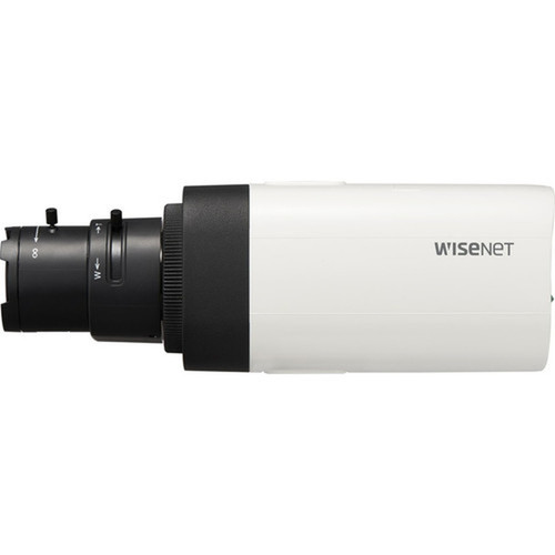 Wisenet HCB-7000A 4 Megapixel Indoor Surveillance Camera - Color - Box - 2560 x 1440 Fixed Lens - CMOS - Bracket Mount HCB-7000A