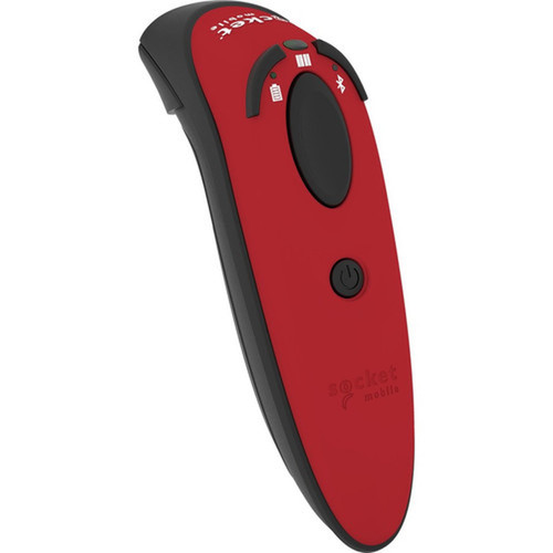 Socket Mobile DuraScanreg D740 Universal Barcode Scanner Red  Charging Dock - Wireless Connectivity - 1950 49530 mm Scan - - CX3781-2541