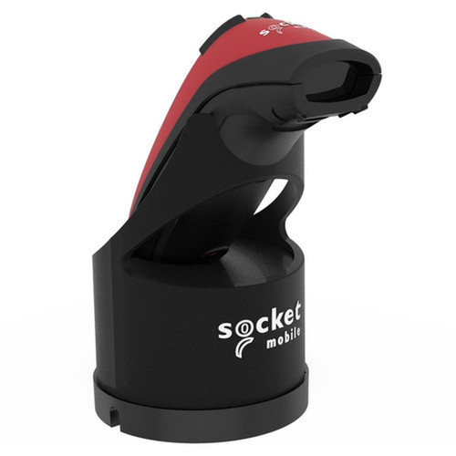 Socket Mobile DuraScanreg D740 Universal Barcode Scanner Red  Charging Dock - Wireless Connectivity - 1950 49530 mm Scan - - CX3781-2541
